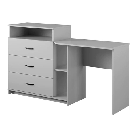 Ameriwood HOME 9866412COM manual