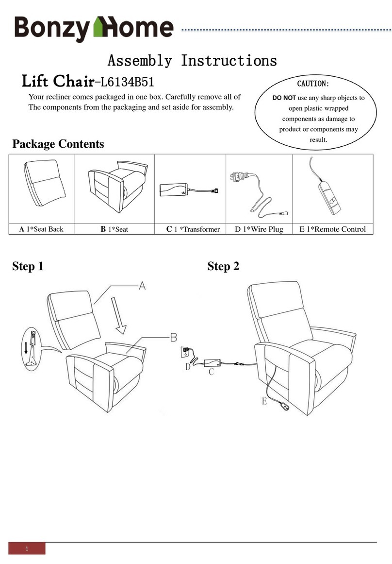Bonzy Home L6134B51 User manual