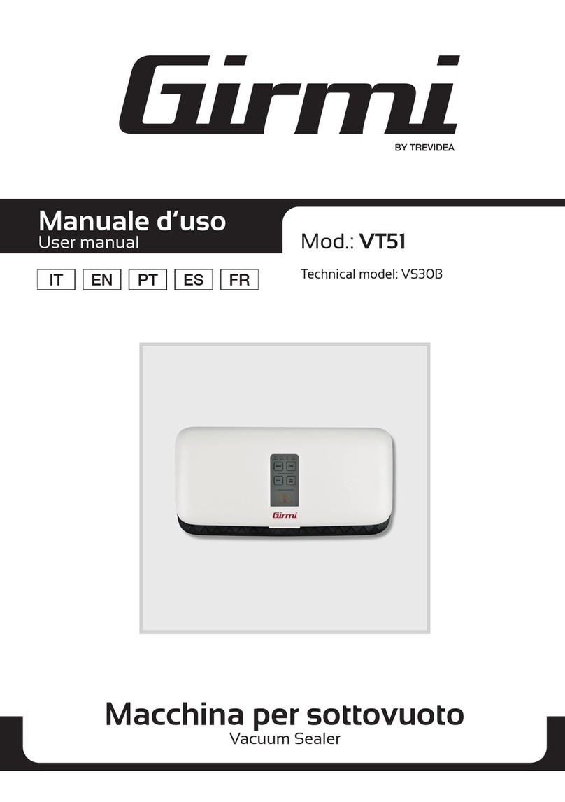 TREVIDEA Girmi VT51 user manual