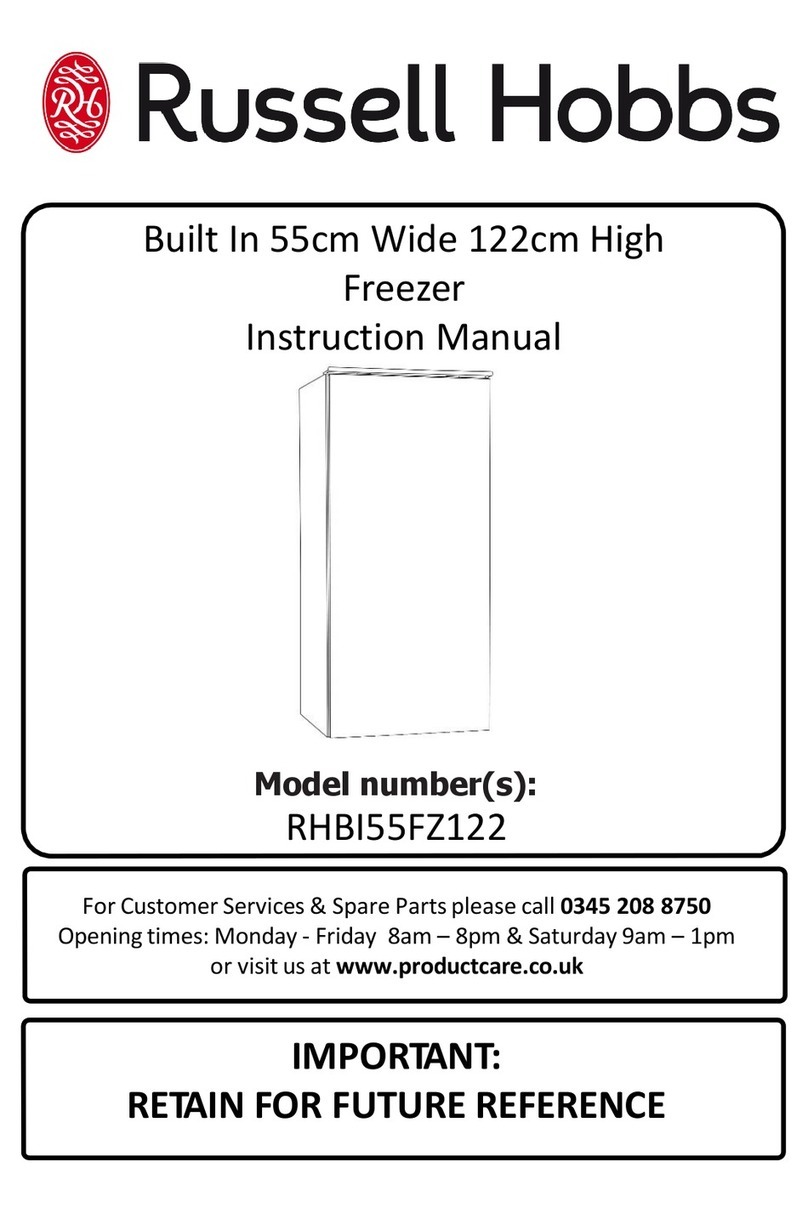 Russell Hobbs RHBI55FZ122 instruction manual