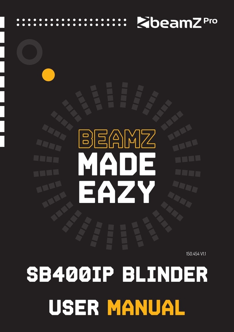 Beamz Pro SB400IP user manual