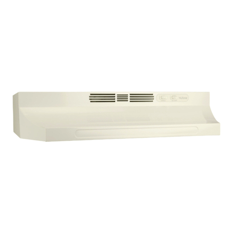 NuTone RLX6100 Series User manual