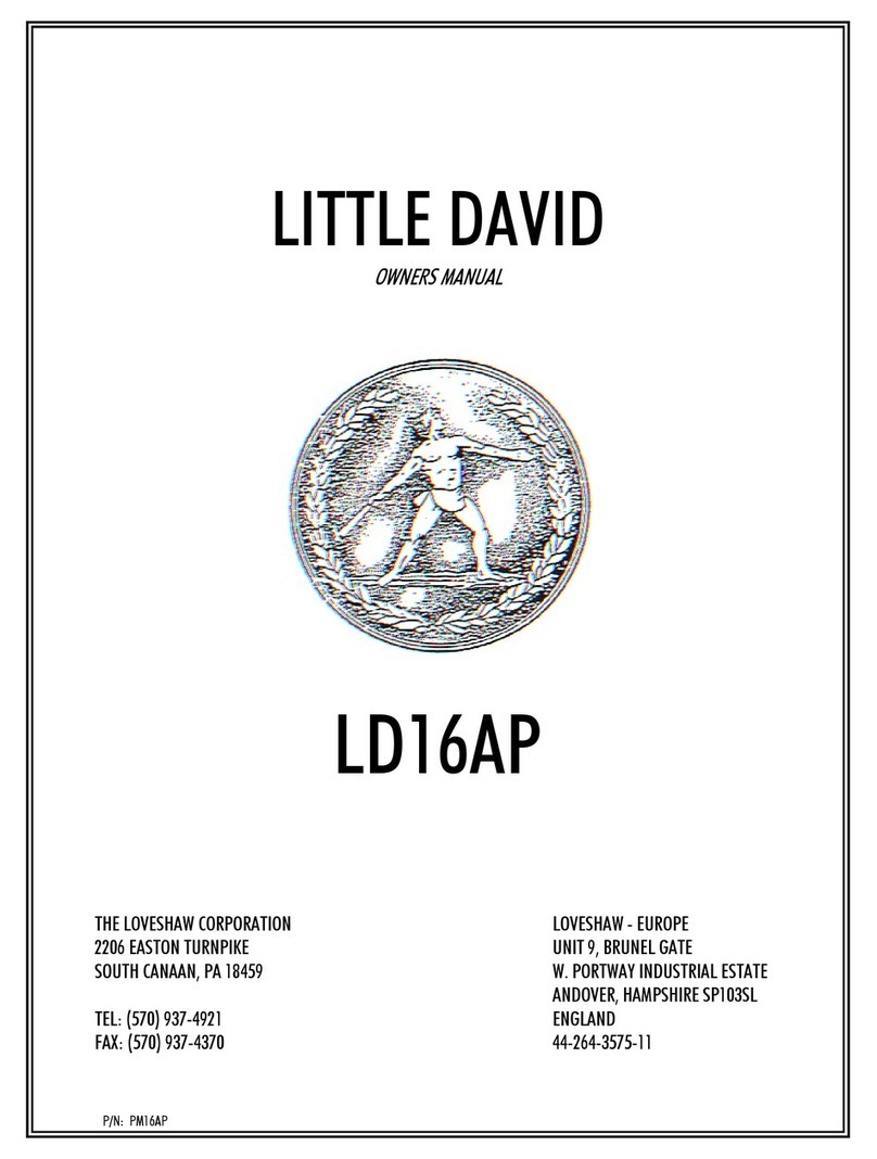 Loveshaw LD16AP owner's manual