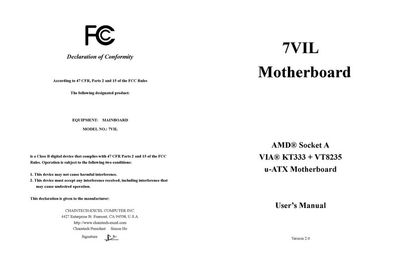 CHAINTECH 7VIL User manual
