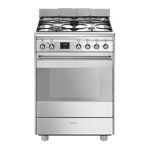 Smeg FS61XNG8-1 manual
