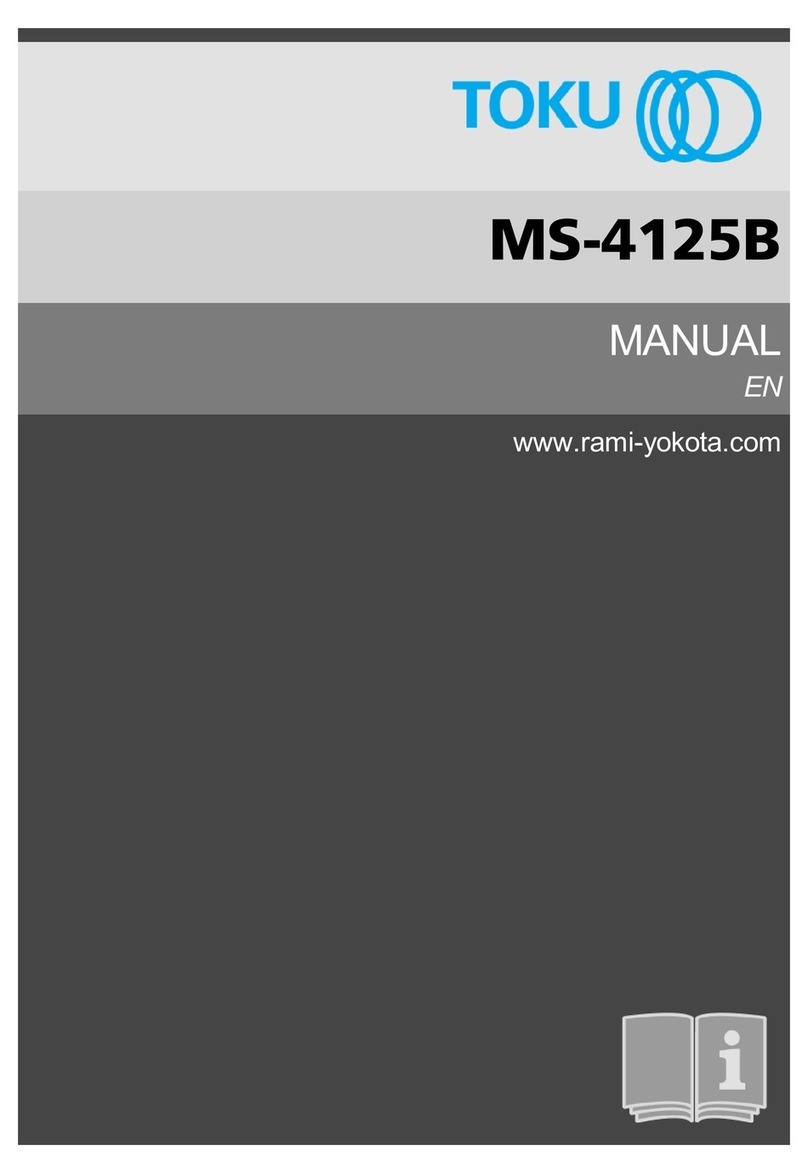 Toku MS-4125B manual