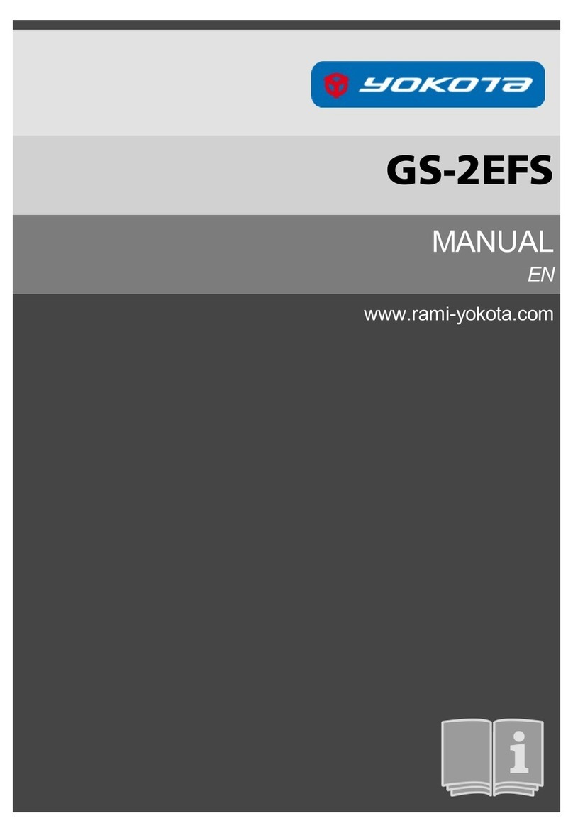 Yokota GS-2EFS manual