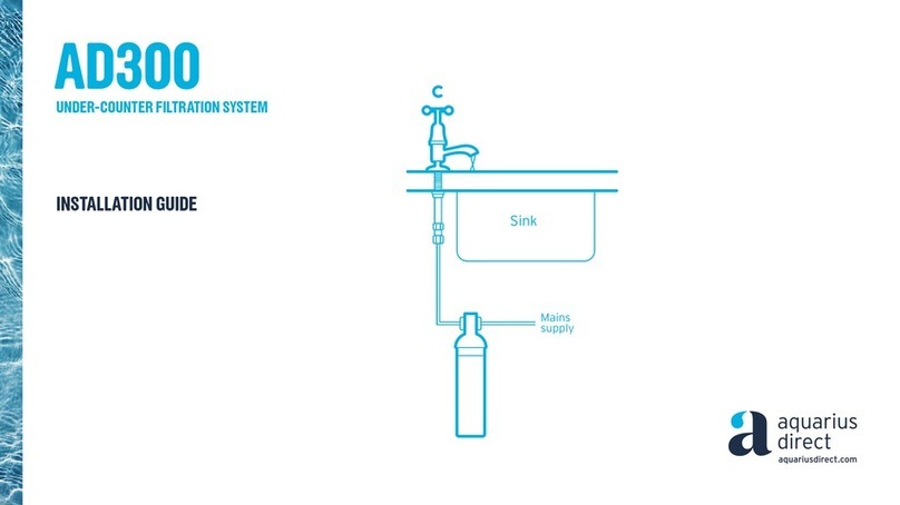 AQUARIUS AD300 installation guide