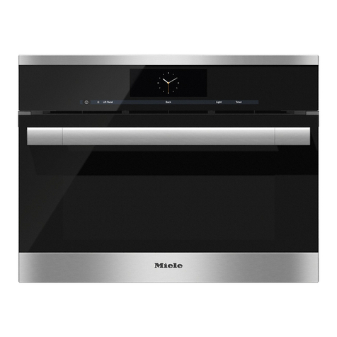 Miele DGC 6705-1 Operating and installation instructions