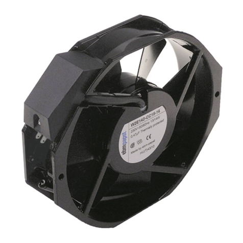 Ebmpapst W2E142-CC15-16 User manual