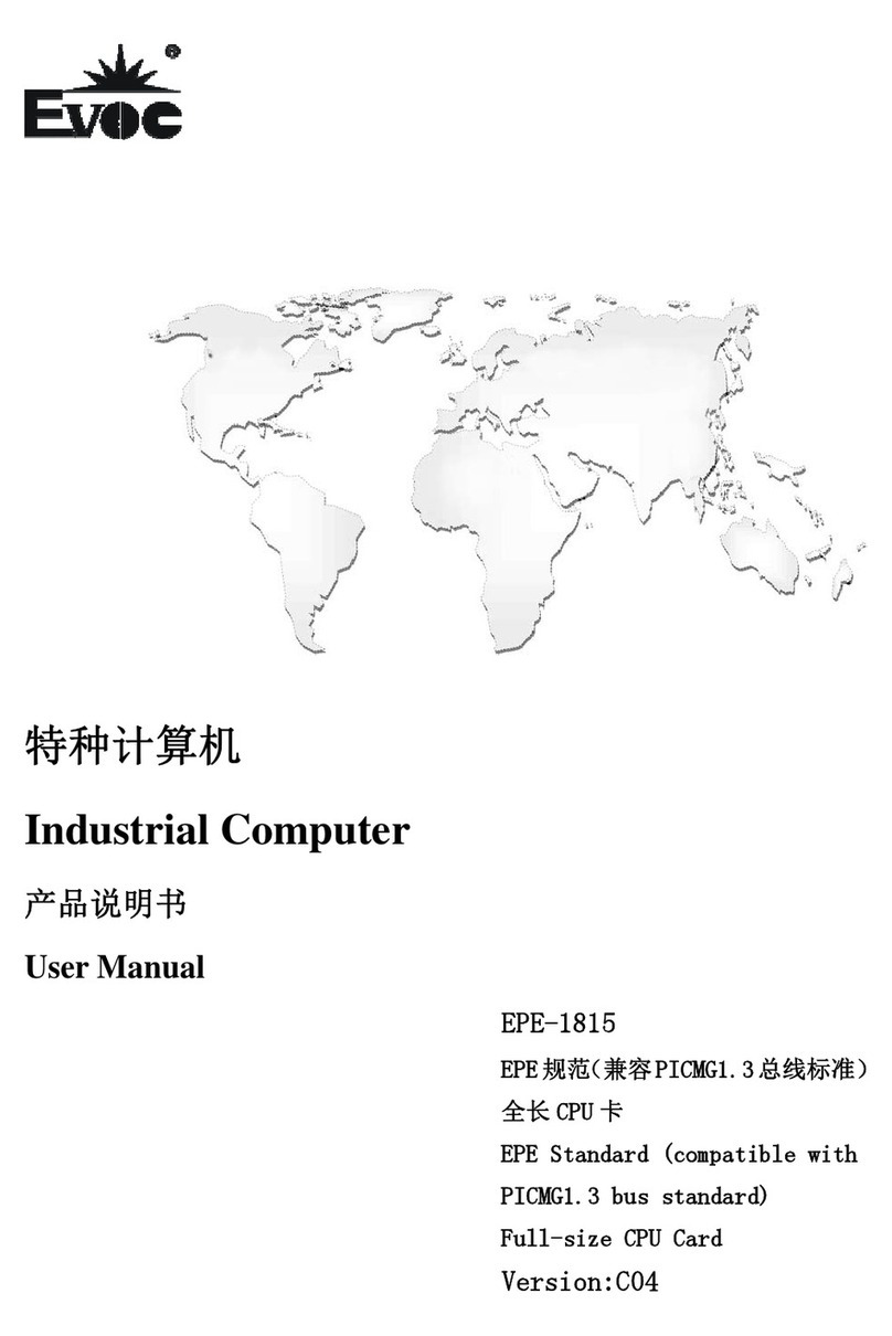 EVOC EPE-1815 User manual