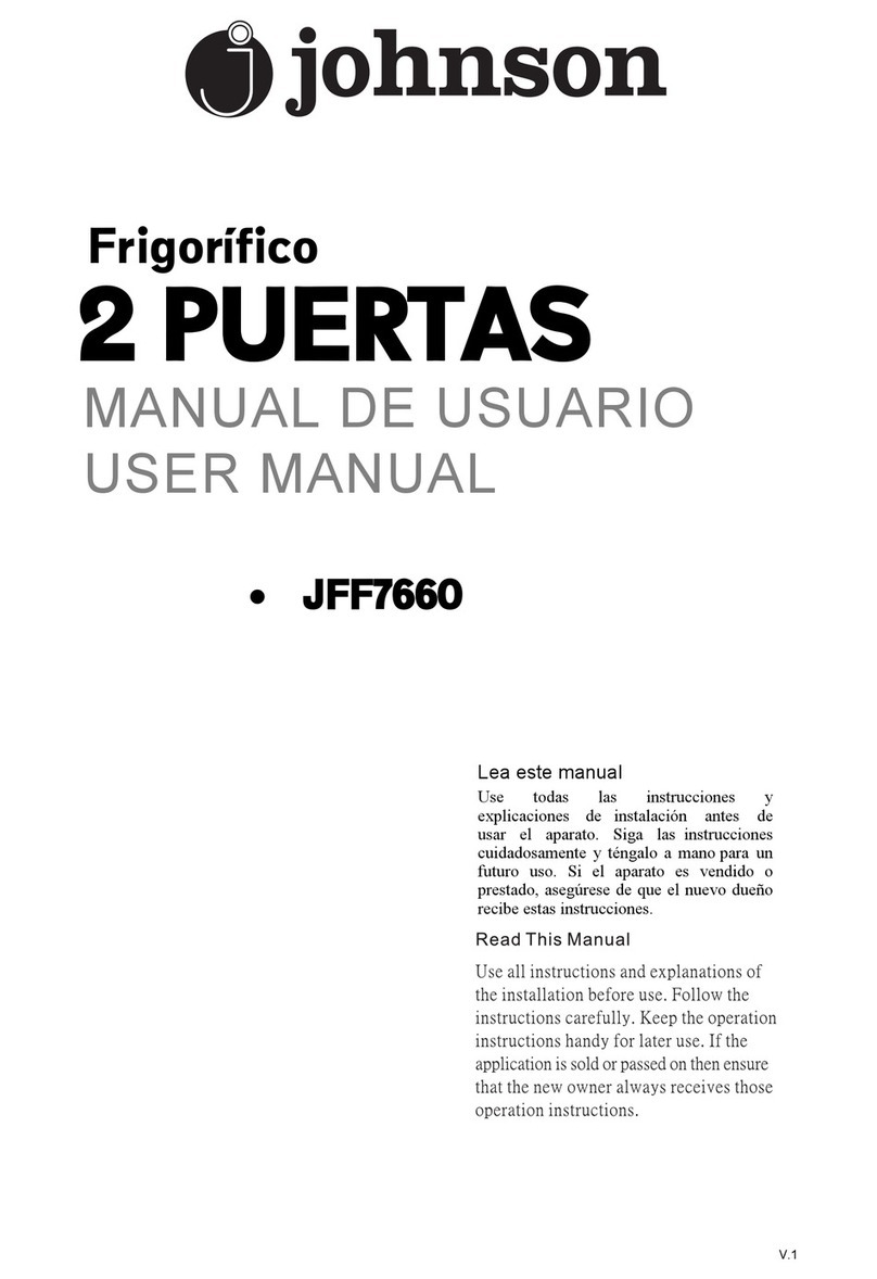 Johnson JFF7660 user manual