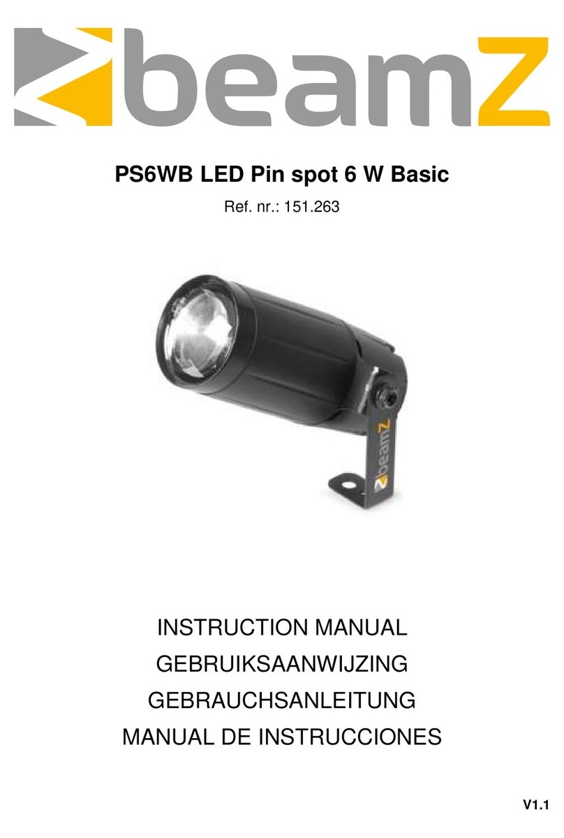 Tronios PS6WB LED Pin spot 6 W Basic manual