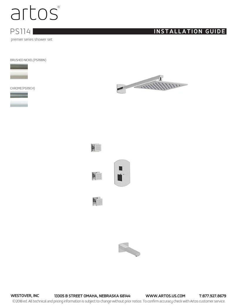 Westover Artos PS114 installation guide