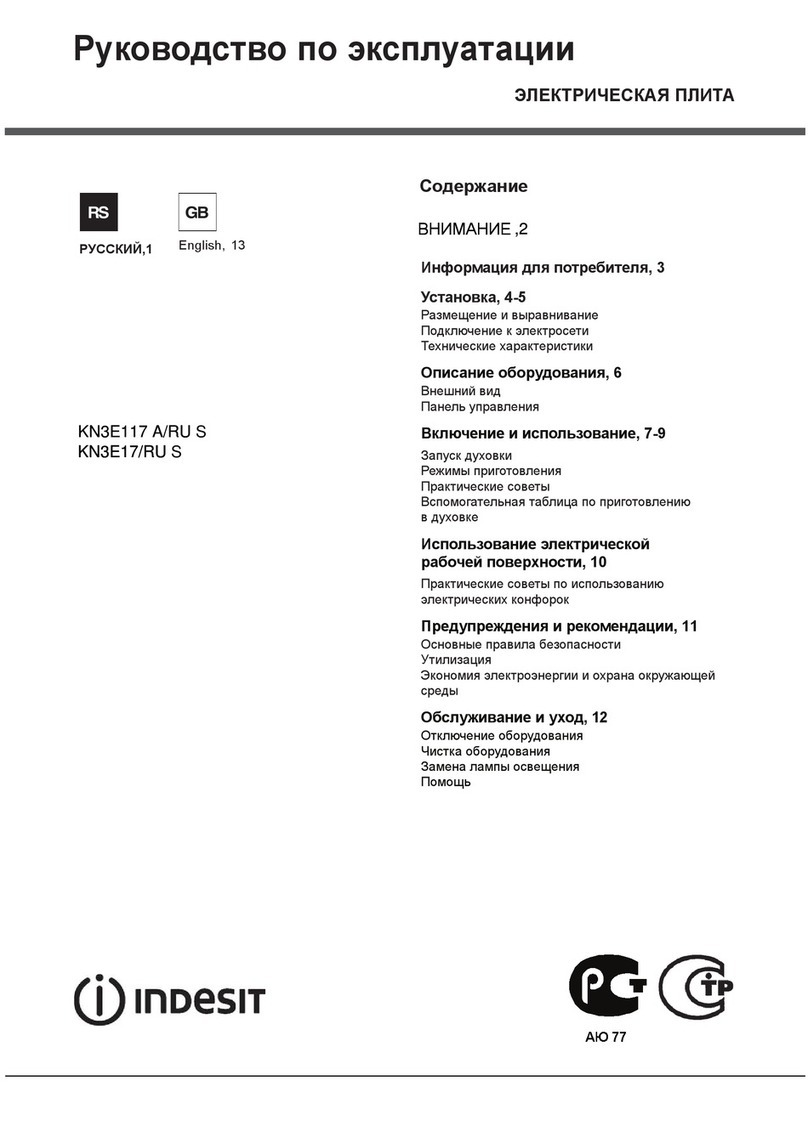 Indesit KN3E117 A/RU S User manual