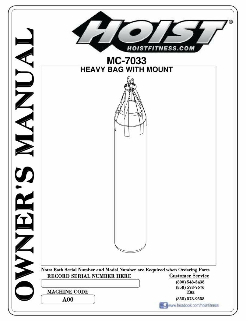 Hoist Fitness MC-7033 owner's manual