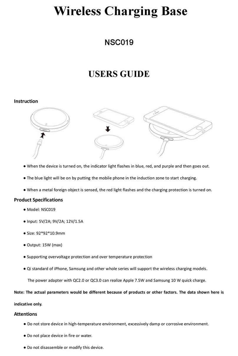 Ninestar NSC019 user guide