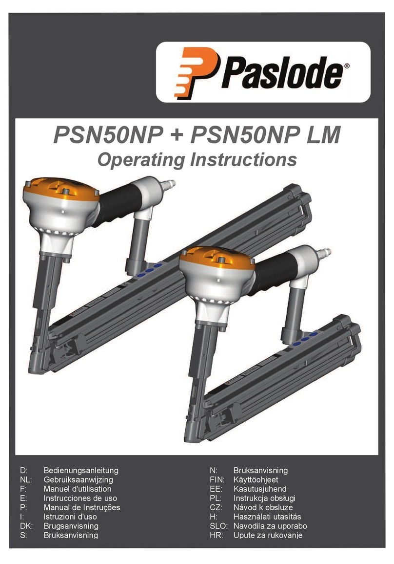 Paslode PSN50NP User manual Paslode PSN50NP User manual