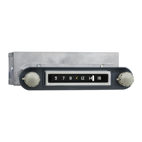 Antique Automobile Radio 222001BT Manual