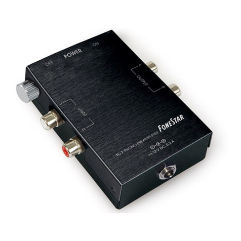 FONESTAR TC-7 User manual