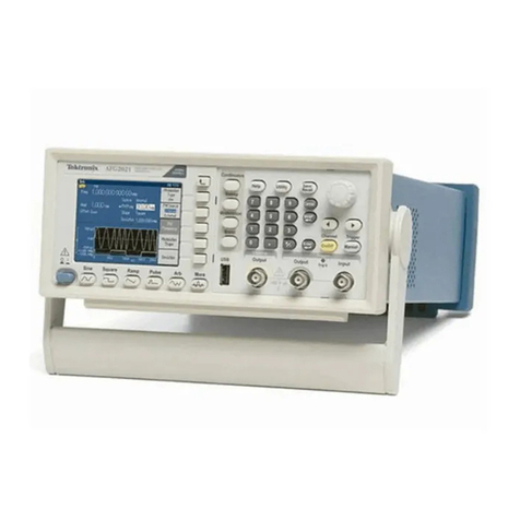 Tektronix AFG2021-BR User manual
