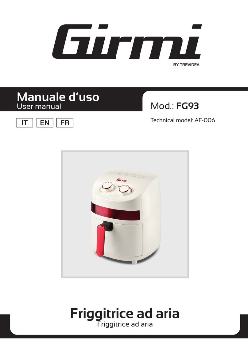 TREVIDEA Girmi FG93 user manual