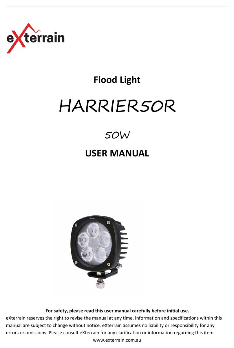 Exterrain HARRIER50R User manual