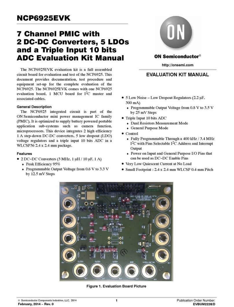 ON Semiconductor NCP6925EVK manual