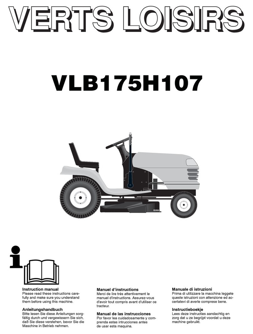 Verts Loisirs VLB175H107 User manual Verts Loisirs VLB175H107 User manual