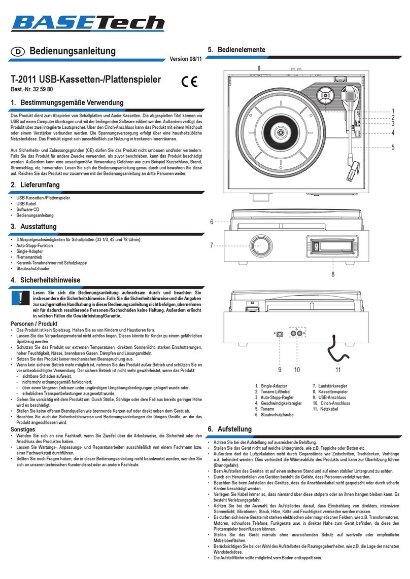 BASETech T-2011 User manual
