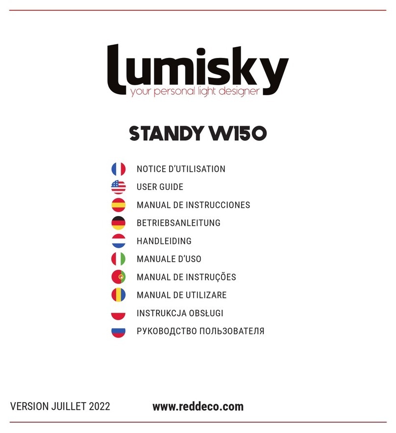 Lumisky STANDY W15O user guide