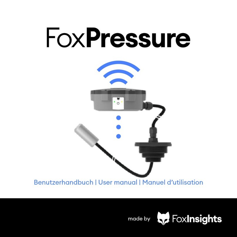 FoxInsights FoxPressure user manual