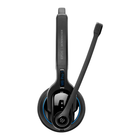 EPOS SENNHEISER IMPACT MB Pro 1 user guide