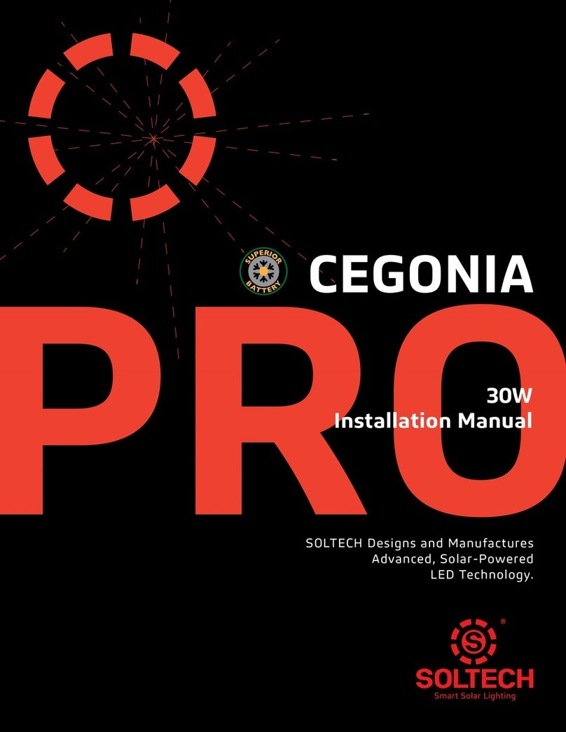 Soltech CEGONIA PRO 30W User manual