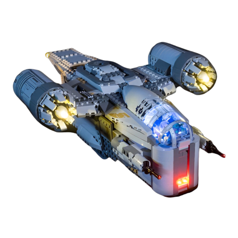 Lightmybricks LEGO UCS RAZOR CREST installation guide