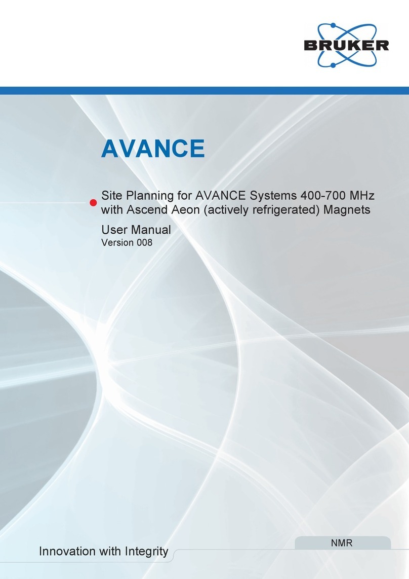 Bruker AVANCE User manual
