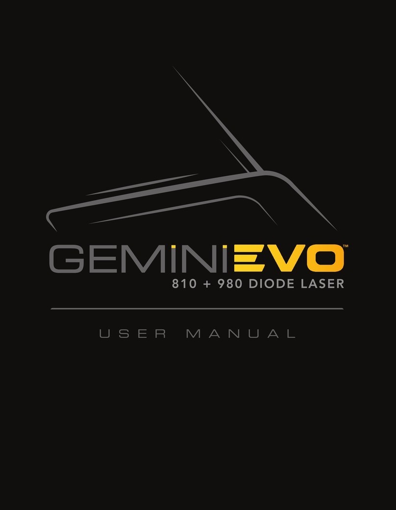 Ultradent Products GEMINIEVO 810 DIODE LASE user manual Ultradent Products GEMINIEVO 810 DIODE LASE user manual