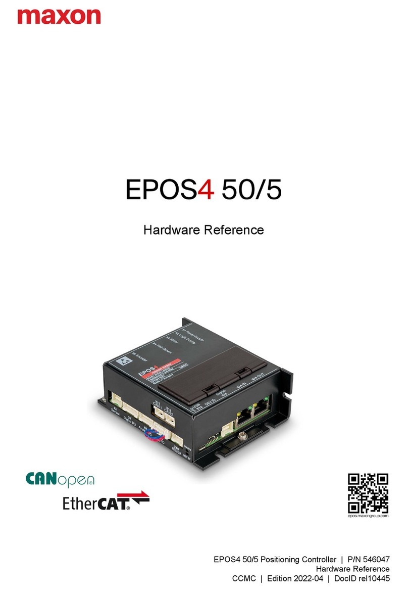 Maxon EPOS 50/5 Application guide