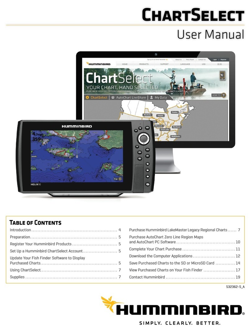 Humminbird ChartSelect user manual