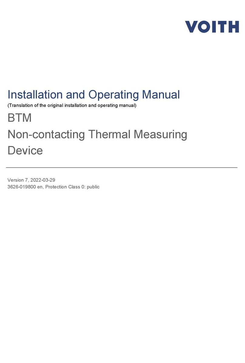 Voith BTM User manual