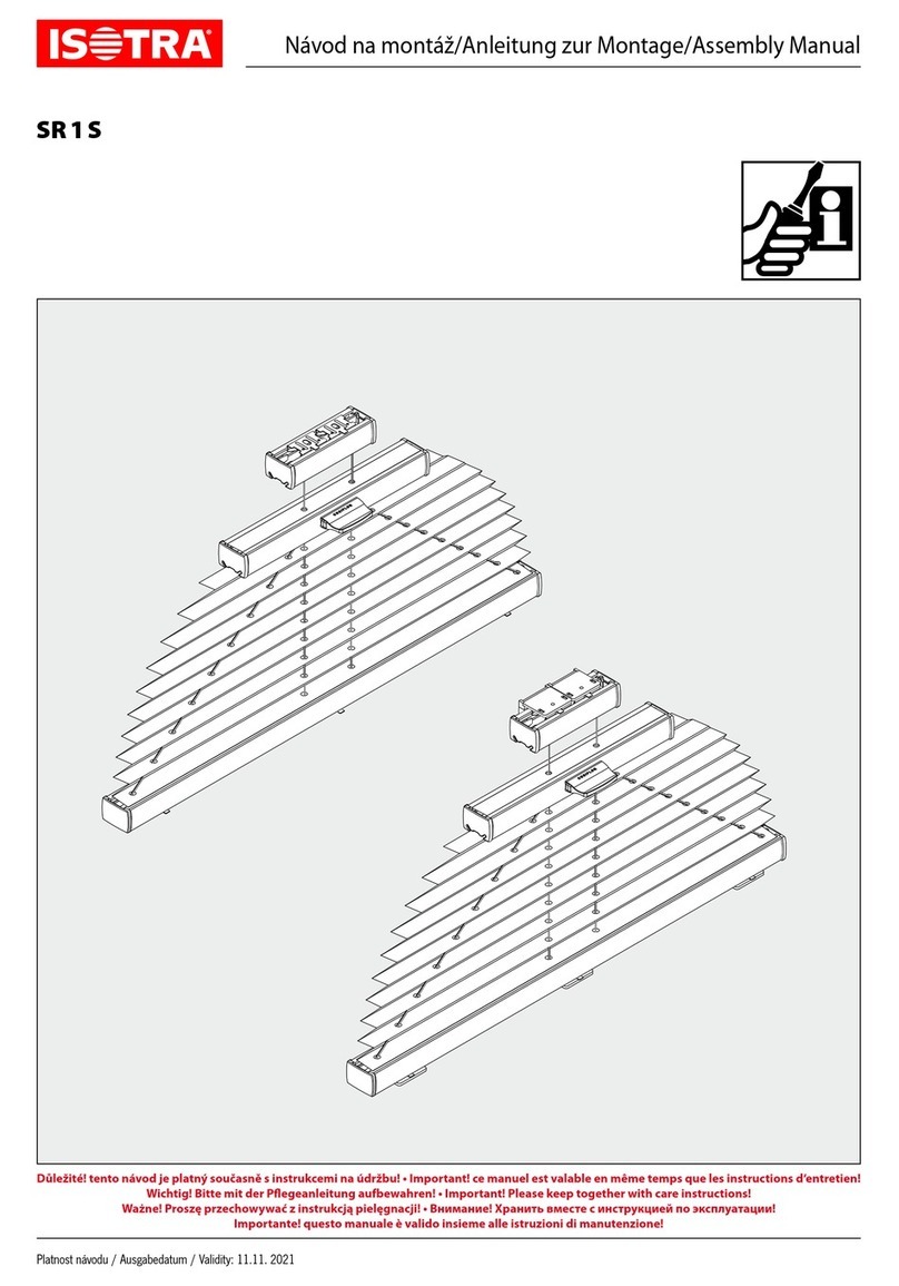 Isotra SR1S User manual