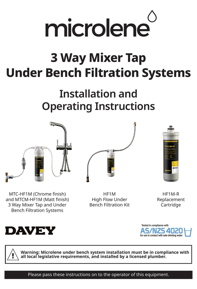 Microlene DAVEY MTC-HF1M User manual