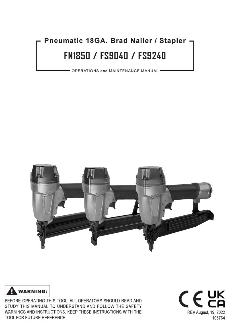 Everwin FN1850 Operation and maintenance manual Everwin FN1850 Operation and maintenance manual