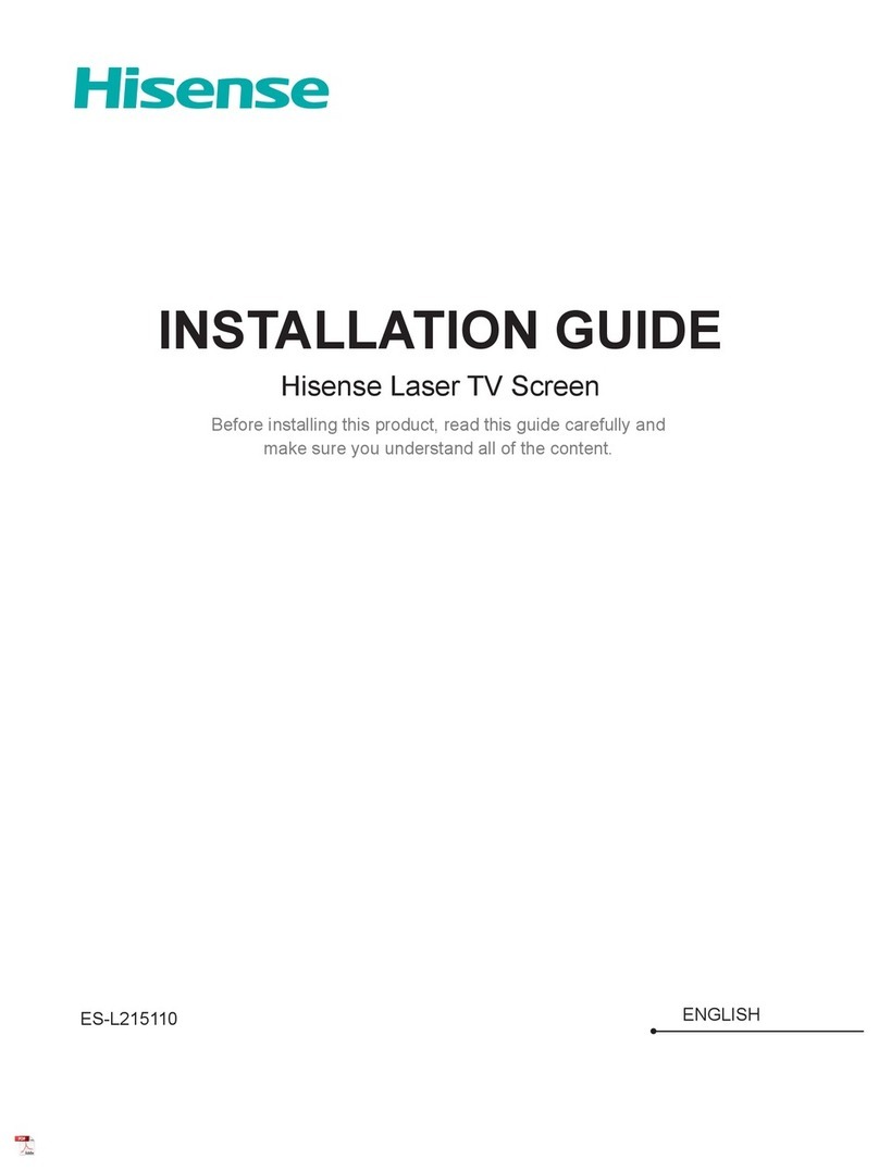 Hisense ES-L215110 User manual Hisense ES-L215110 User manual