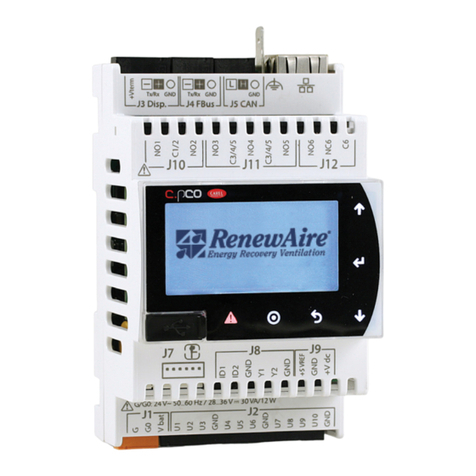 RenewAire HE Series Installation, operation and maintenance manual