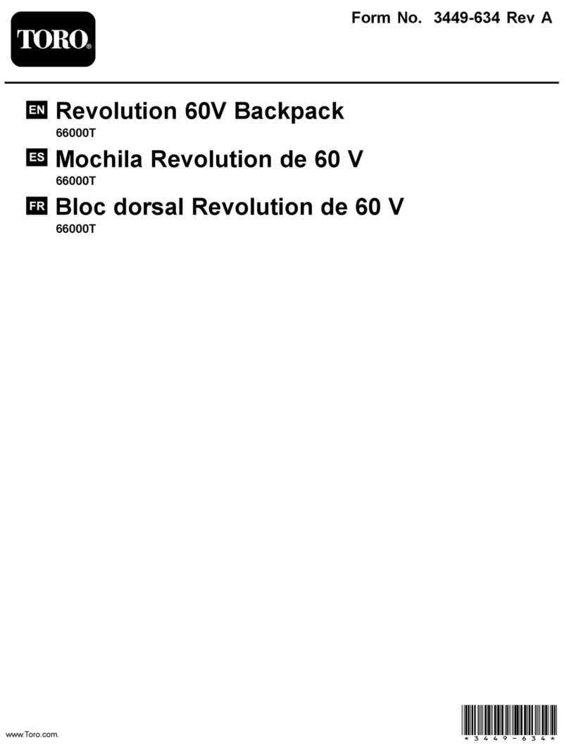 Toro 66000T User manual