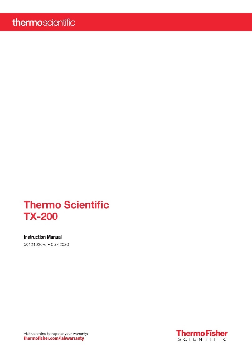 ThermoFisher Scientific TX-200 instruction manual ThermoFisher Scientific TX-200 instruction manual
