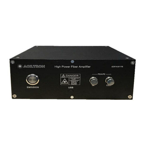 Photonwares Agiltron EDFA-1C2111 Series operation instruction