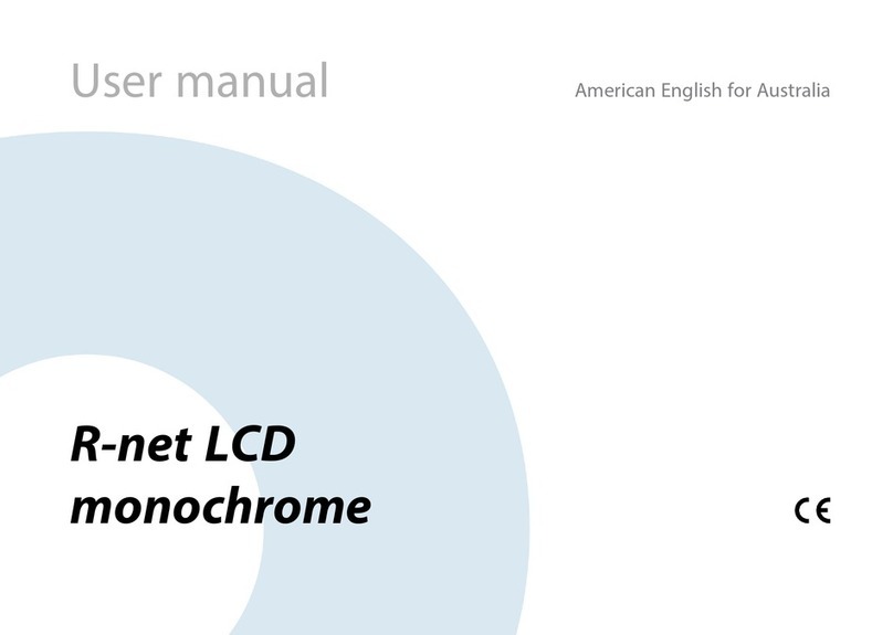 Permobil R-net LCD monochrome User manual