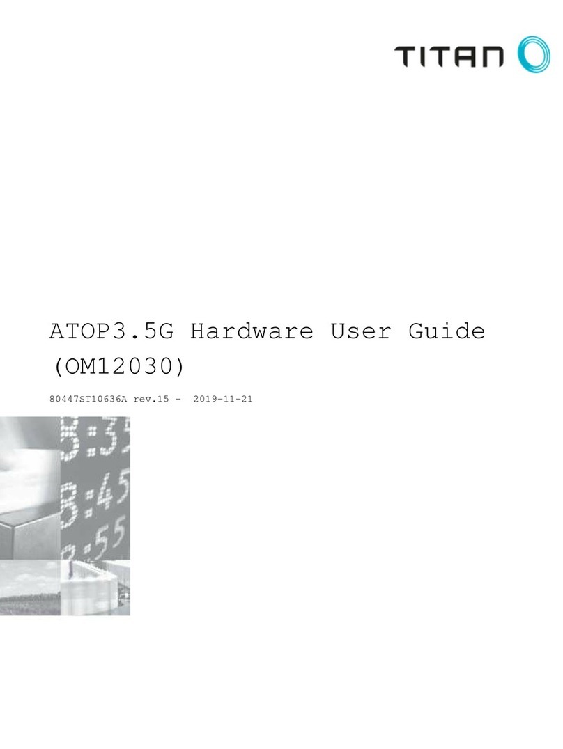 Titan ATOP3.5G Hardware user's guide